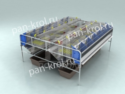 На фото изображен Клетка маточная фермерская - одноэтажная КМФ-1