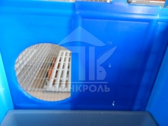 На фото изображен Заслонка с задвижкой (пластик)